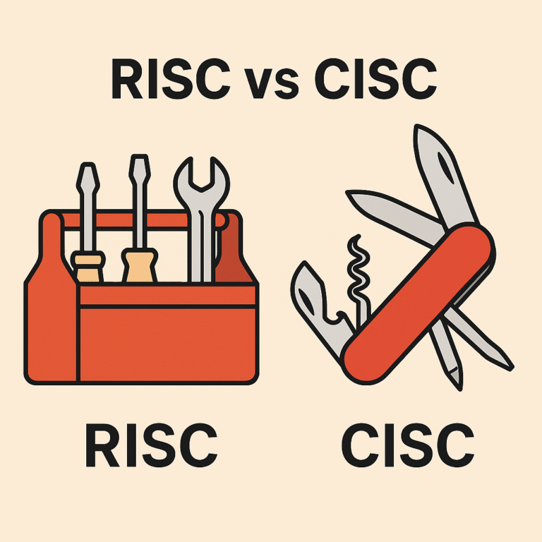 RISC vs CISC Explained Simply: Why Modern Microcontrollers Use RISC| 为什么现代单片机都喜欢 RISC？